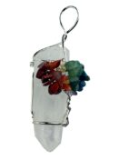 Pendant Chakra Chips On Crysta
