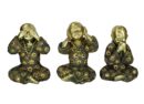 Monks See Hear Say No Evil Set