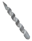 Selenite Wand Spiral 14x5cm