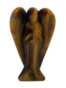 Angel Standing Tiger Eye 7.5cm