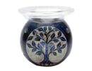Soapstone Oilburner TOL Blue