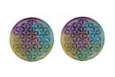 Soapstone Plate FOL 5" X2