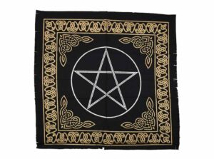 Altar Cloth Pentagram 60X60cm