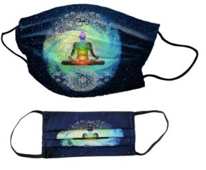 Mask Meditating Chakra 2PCS