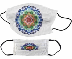 Mask Lotus Blue 2PCS