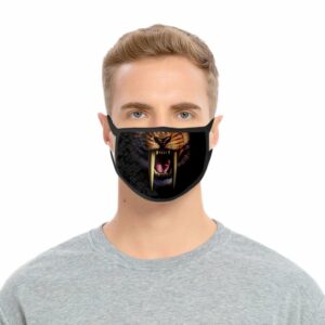 Mask Tiger With Long Fangs 2PCS