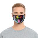 Mask Colourful Dog /Tongue 2PCS