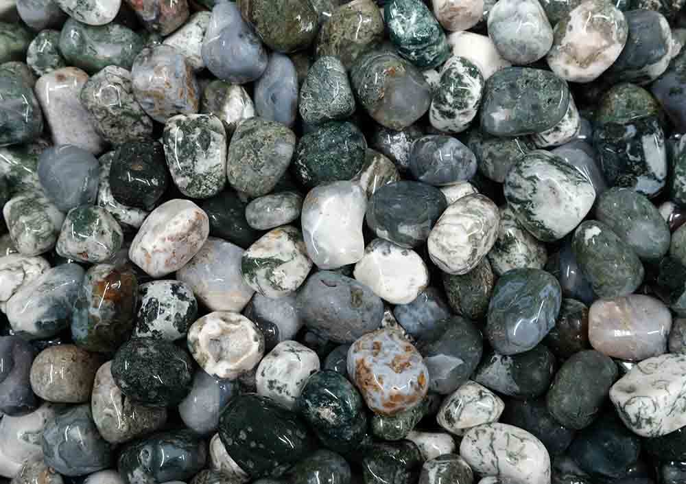 Tumblestone Moss Agate 2-3cm