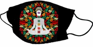 Mask Yoga Man Leaf 2PCS