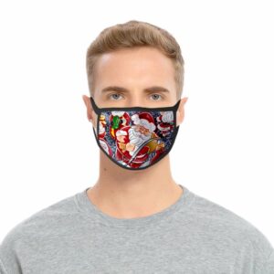 Mask Xmas Santa 2PCS