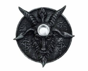 Incense Candle Holder Baphomet