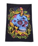 Bedspread Single Skull Dagger