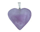 Pendant Amethyst Heart