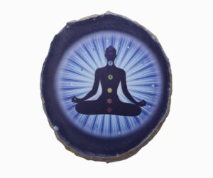 Stone Agate Slice Chakra