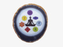 Stone Agate Slice Chakra