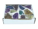Box of Amethyst Druze Dyed