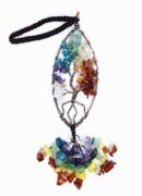 Chakra Tree Hanging Oval