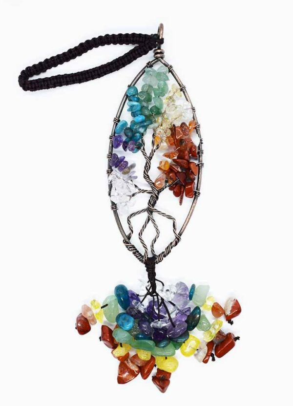 Chakra Tree Hanging Oval
