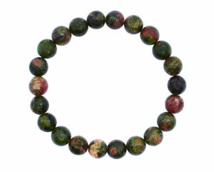 Bracelet Unakite Bead 8mm