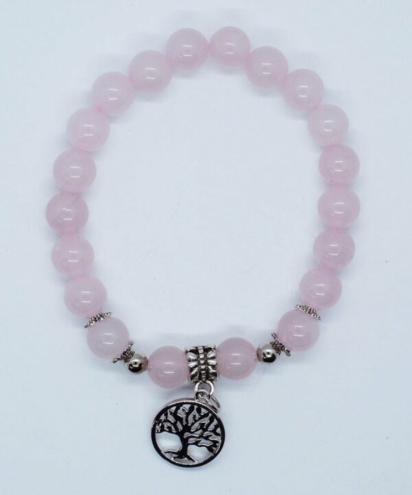 Bracelet Rose Quartz Tree of L