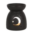 Oil Burner Mystical Moon Black