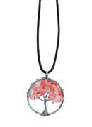 Necklace TOL Cherry Quartz Cord