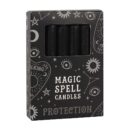 Spell Candles Protection Black X12