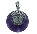 Pendant Donut TOL Amethyst