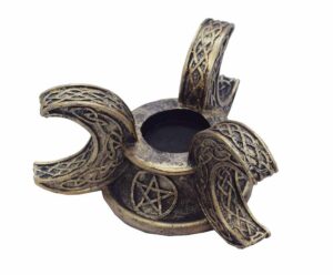 T-Light Holder Moon Gold