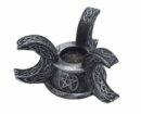 T-Light Holder Moon Black