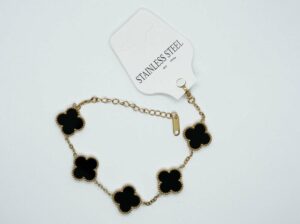 Bracelet Stainless Steel Clover