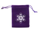 Pouch Velvet Purple SOL 9x7cm 5PCS
