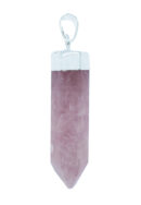 Pendant Wand Rose Quartz