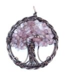 Pendant Rose Quartz Chip TOL B