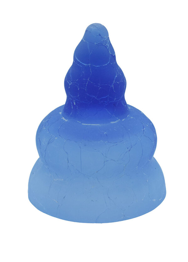 Glass For Candle Blue X5