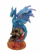 Dragon Blue  On Skull LED