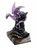 Dragon On Wizard Hat Purple