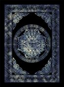 Bedspread Single Celtic Circle dark Grey
