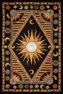 Bedspread Single Dragon Yellow/Orange