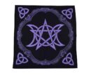Altar Cloth Pentagram Purple 60X60cm