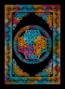 Bedspread Double Celtic Circle Multi Colour