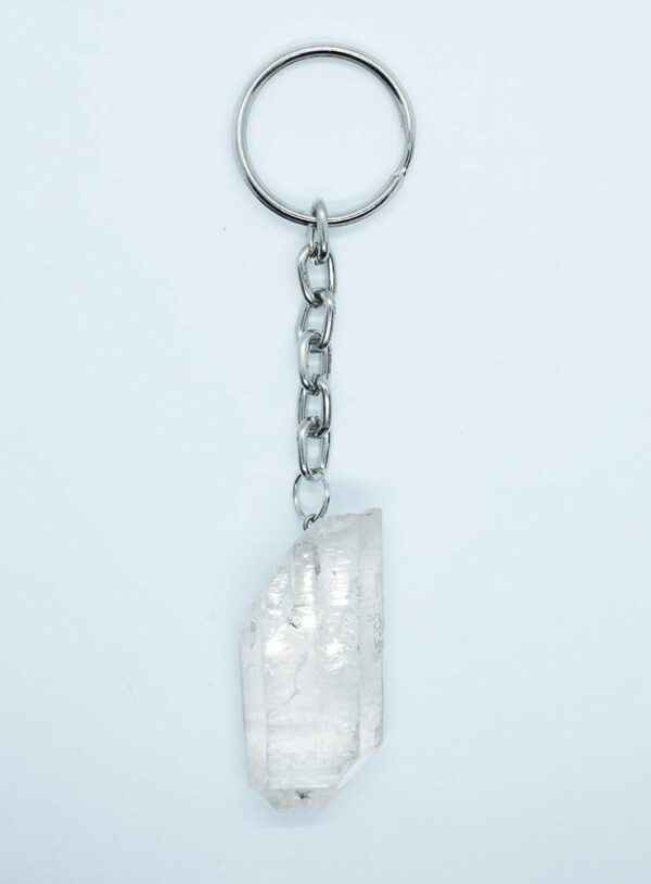 Keyring Rough Crystal Point