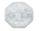 Selenite Octagon Tree Of Life 10cm