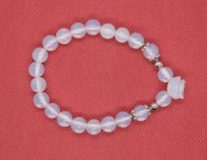 Bracelet With Rose Opalite