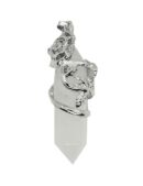 Pendant Rose On Clear Q Wand