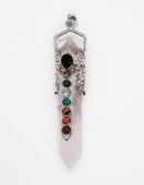 Pendant Wand Rose Q Chakra
