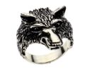 Ring Silver Wolf 2.5cm