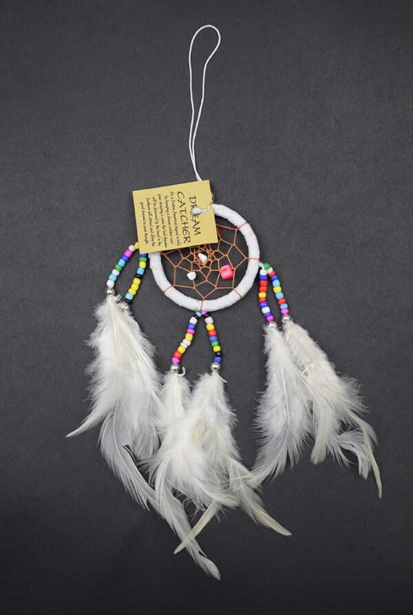 Dream Catcher White 6x16cm With
