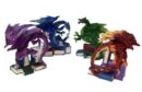 Dragon On Book Set Of 4