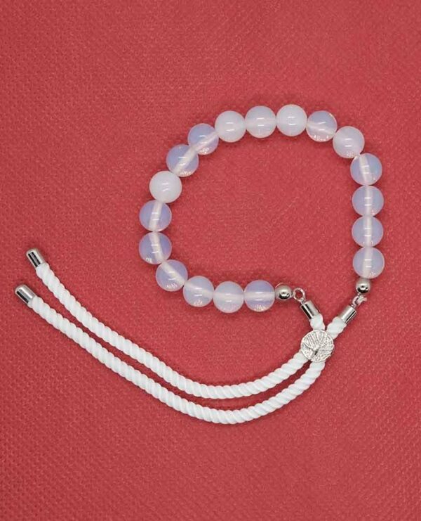 Bracelet Adj Bead Opalite